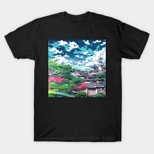 Anime Style Landscape T-Shirt